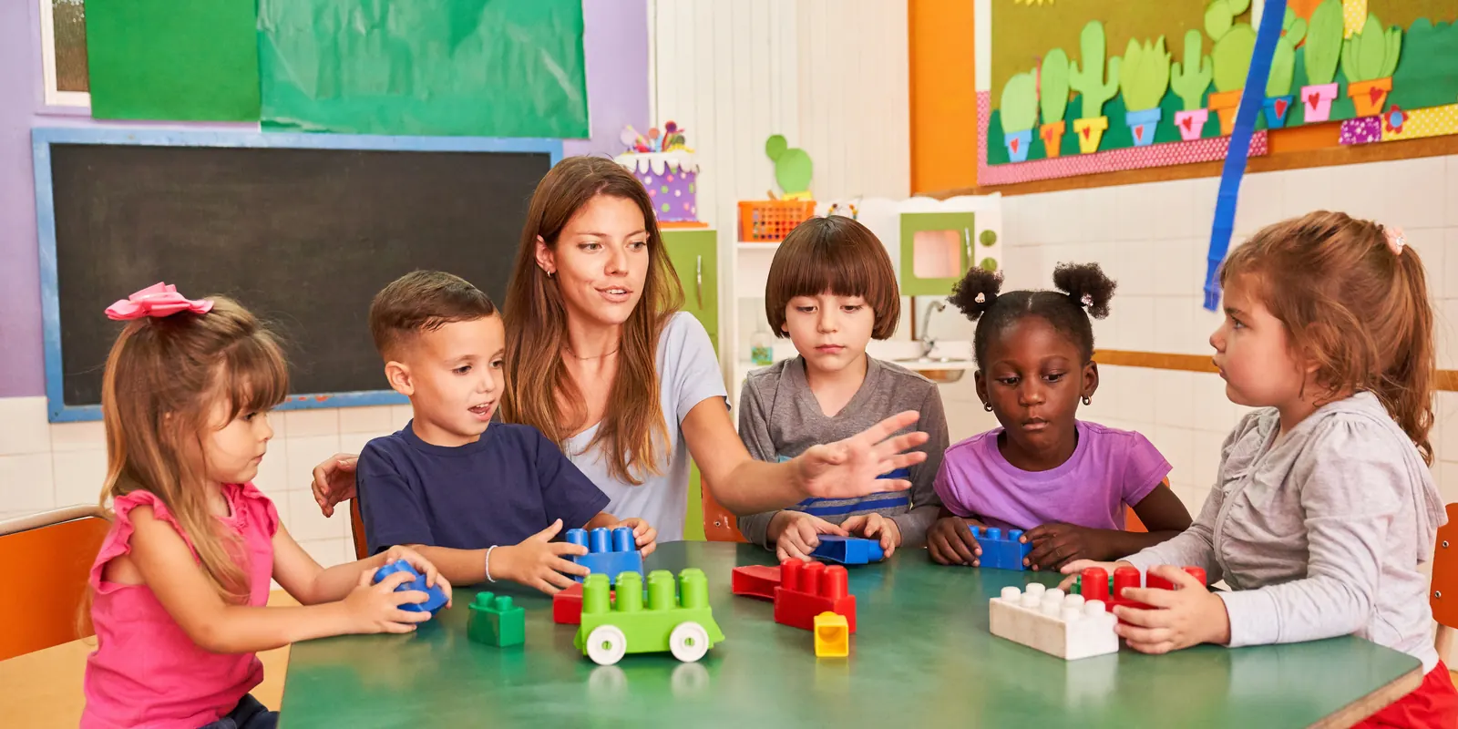 Children at Trinity Christian Academy Christian daycare